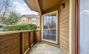 Balcony And Patio at The Glen Apartments, Lewisville